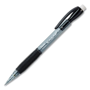 Pentel® Champ Mechanical Pencil, 0.9 Mm, Hb (#2.5), Black Lead, Translucent Black Barrel, Dozen freeshipping - TVN Wholesale